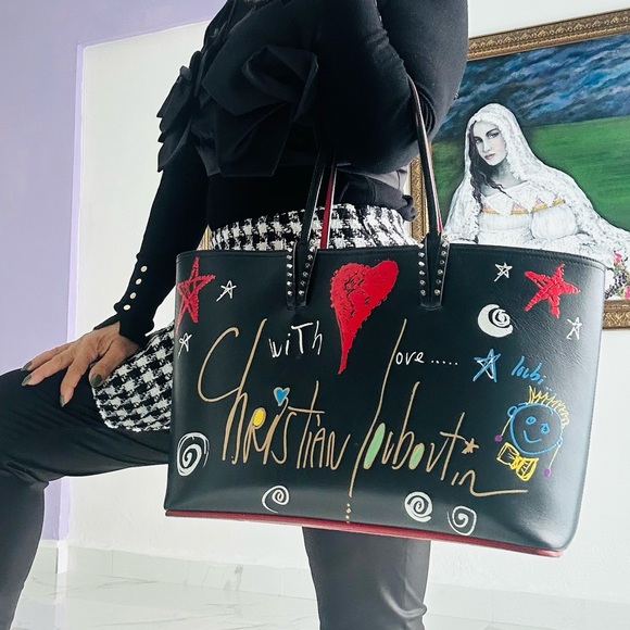Christian Louboutin Handbags - ❤️Christian Louboutin tote bag worn twice very good condition with small clutch
